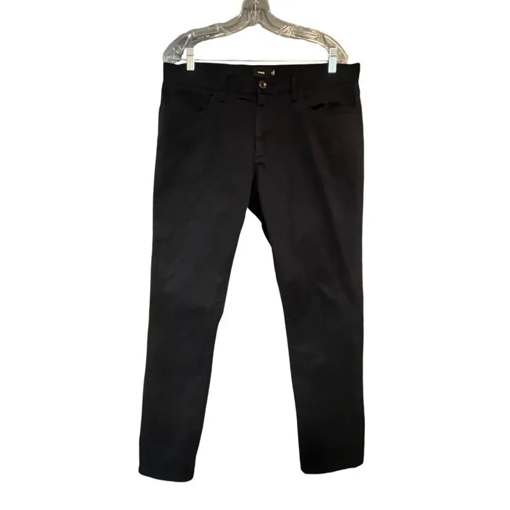 Vince Mens Trousers Pants Navy Blue Size 32